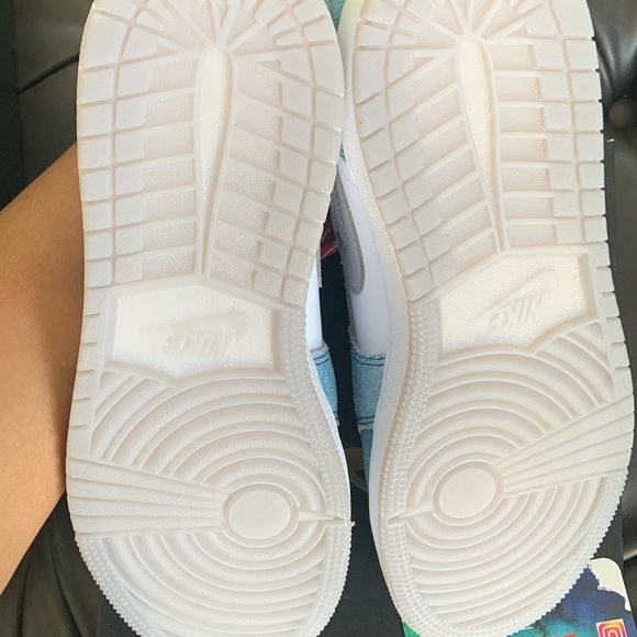 Jordan 1 Mid SE — FRENCH BLUE LIGHT STEEL (GS) - Picture 6 of 12